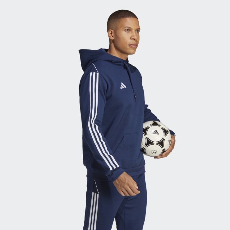 Moletom Com Capuz Azul Marinho Tiro 23 League Adidas
