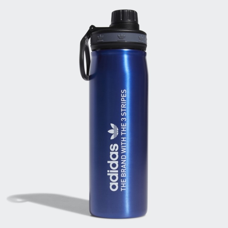Garrafa De Metal De Aço 600 Ml Adidas Azul