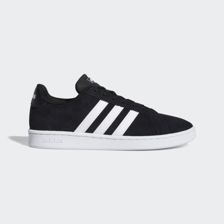 Sapatos Pretos Adidas Grand Court