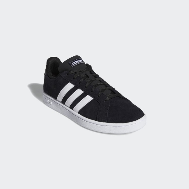 Sapatos Pretos Adidas Grand Court
