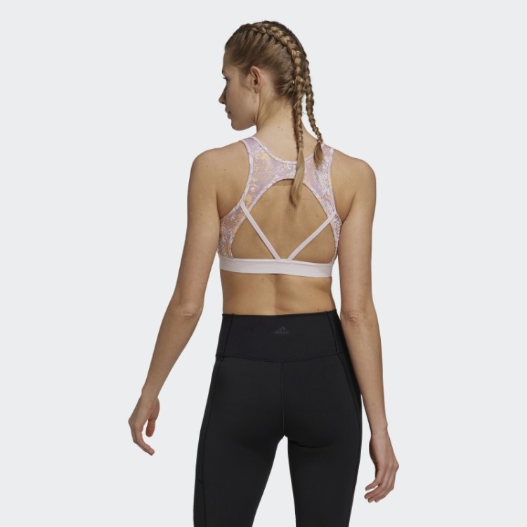 Sutiã De Treino Hyperglam Aeroready Light-support Multicolorido Adidas