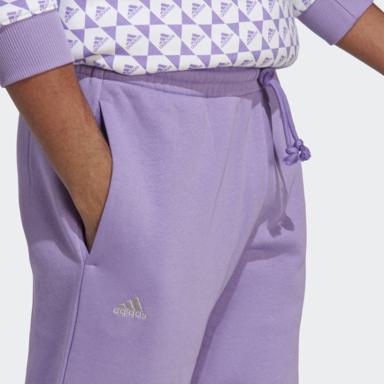 Calça Adidas Violeta All Szn X Logomania