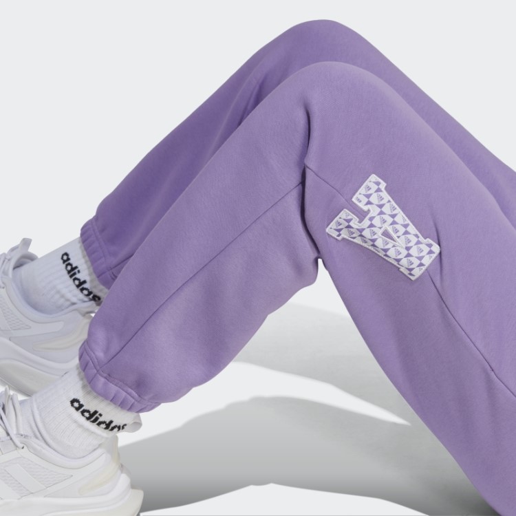 Calça Adidas Violeta All Szn X Logomania