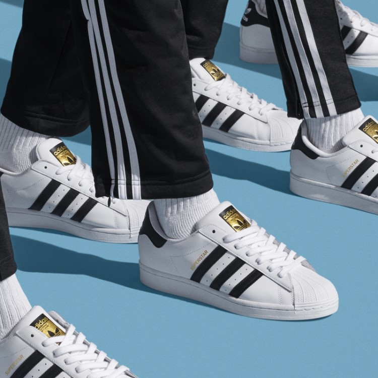 Sapatos Adidas Superstar Quentes Preto