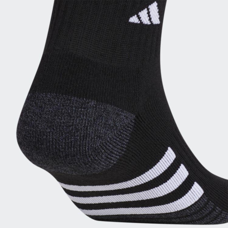 Meia Adidas Acolchoada 3 Pares Onix