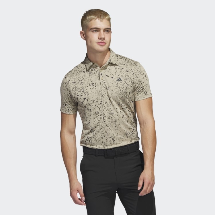 Jacquard Camisa Pólo De Golfe Cânhamo Adidas