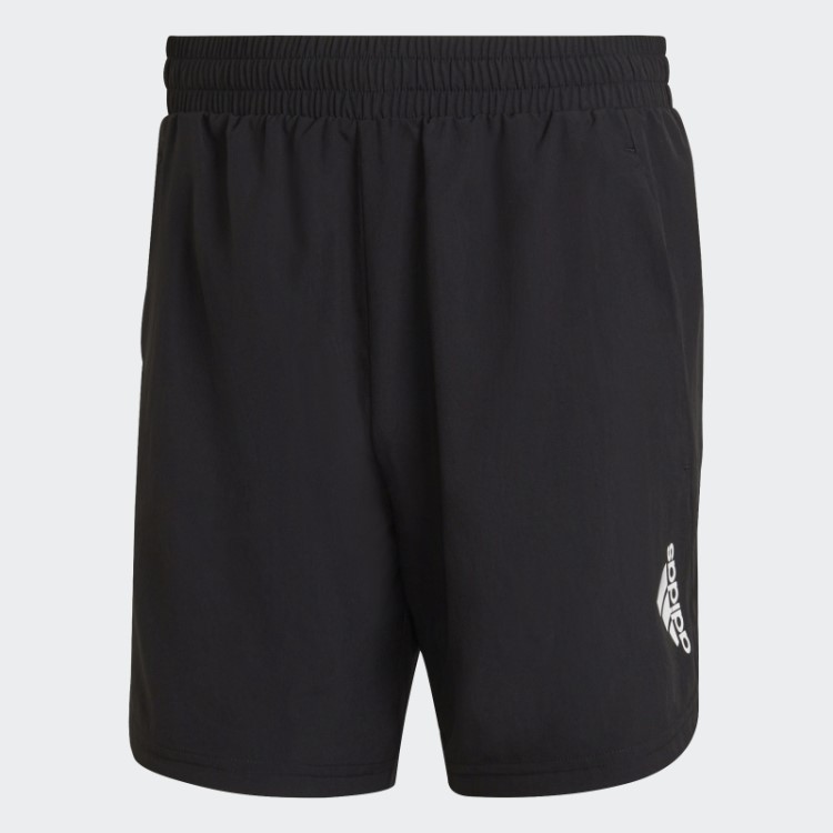 Bermuda Preta Aeroready Projetada Para Movimento Adidas