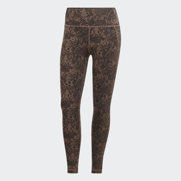 Legging Adidas Earth Optime Stash Pocket Training Animal Print 7/8