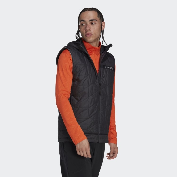 Colete Multiisolado Preto Terrex Adidas Fashion