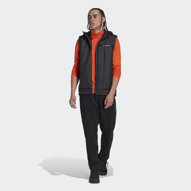 Colete Multiisolado Preto Terrex Adidas Fashion