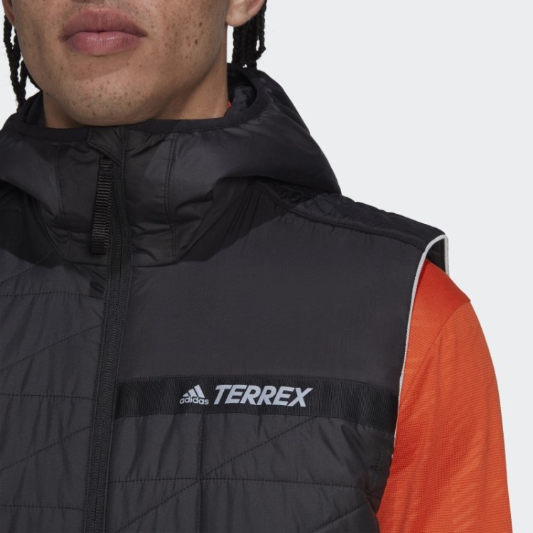 Colete Multiisolado Preto Terrex Adidas Fashion