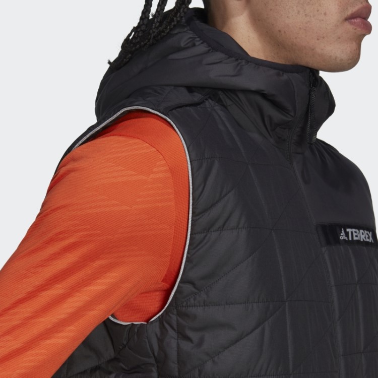 Colete Multiisolado Preto Terrex Adidas Fashion