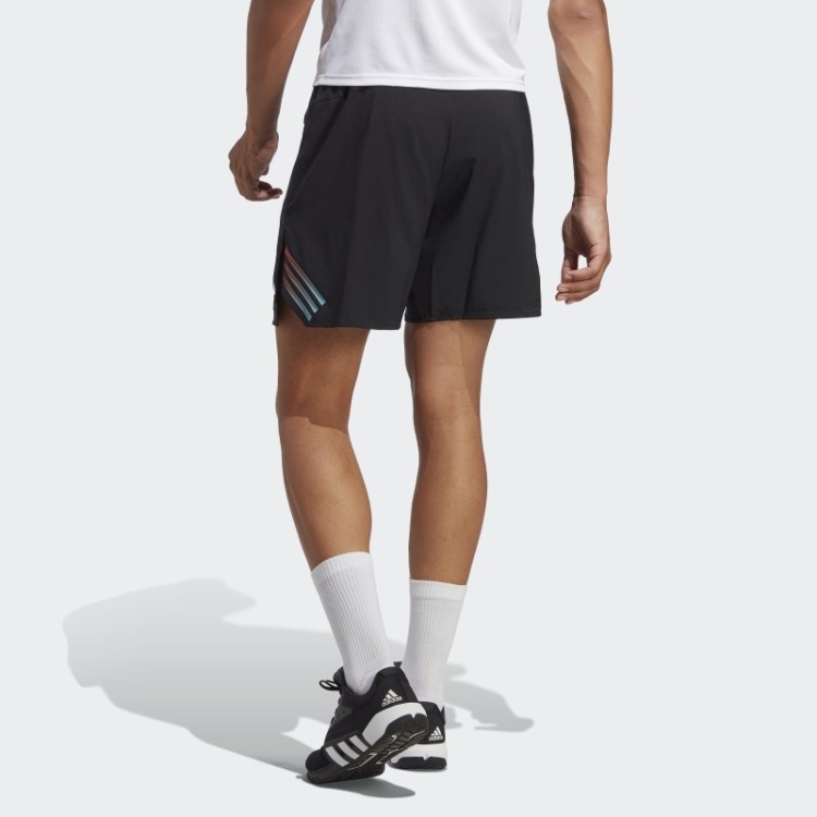 Calção De Treino Adidas Train Icons Com As 3 Riscas Preto