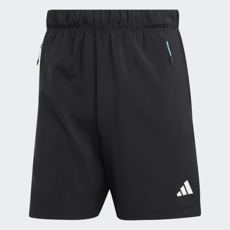 Calção De Treino Adidas Train Icons Com As 3 Riscas Preto