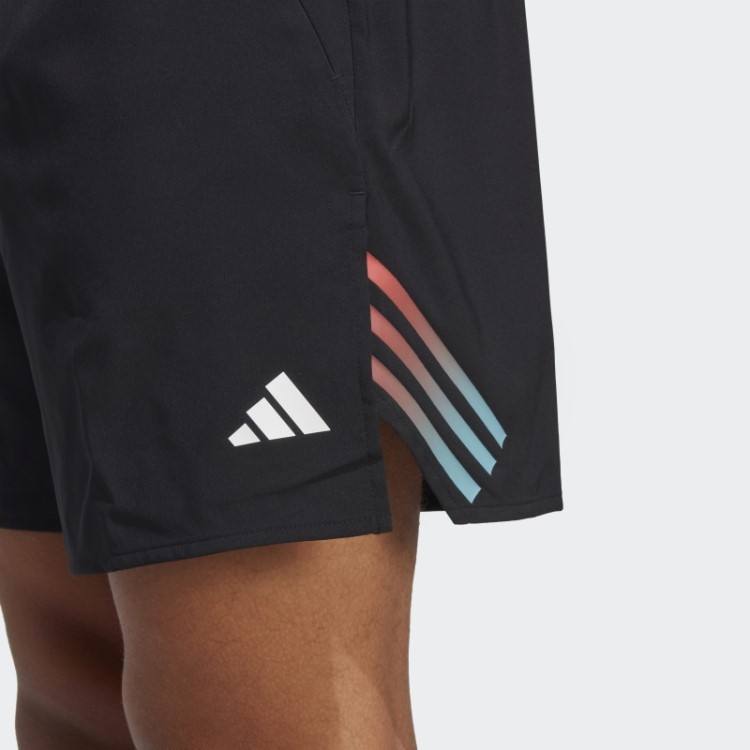 Calção De Treino Adidas Train Icons Com As 3 Riscas Preto