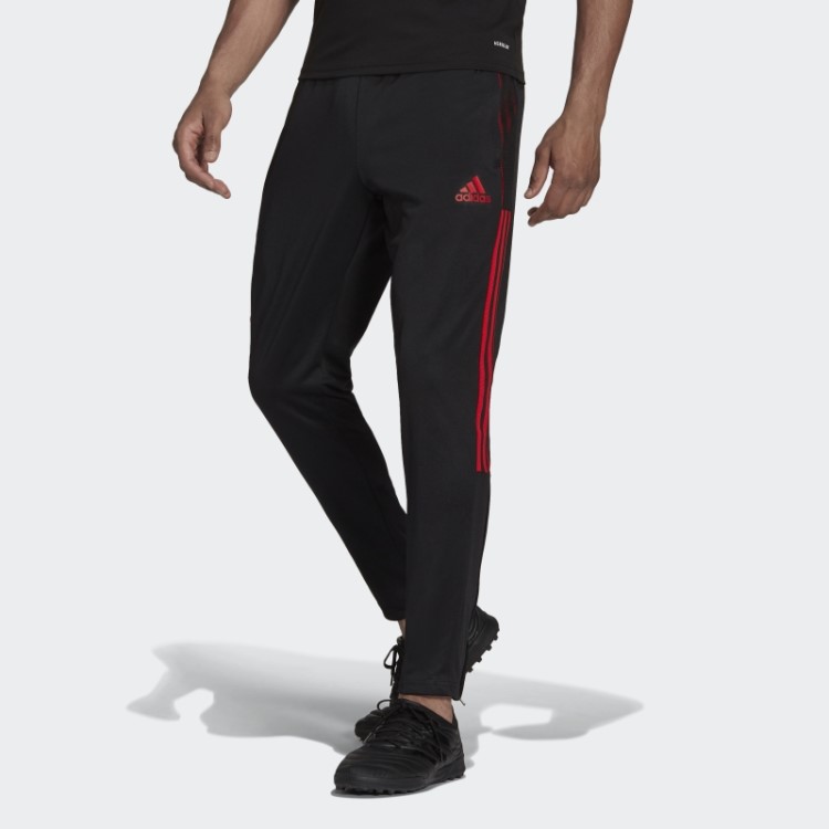 Elegante Calça Adidas Tiro Vermelho