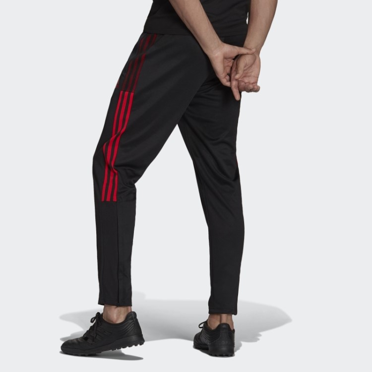 Elegante Calça Adidas Tiro Vermelho