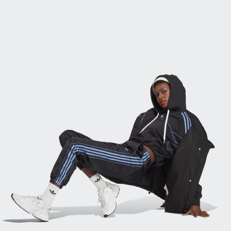 Moletom Com Capuz Recorte Corte Arquivo Adidas Preto