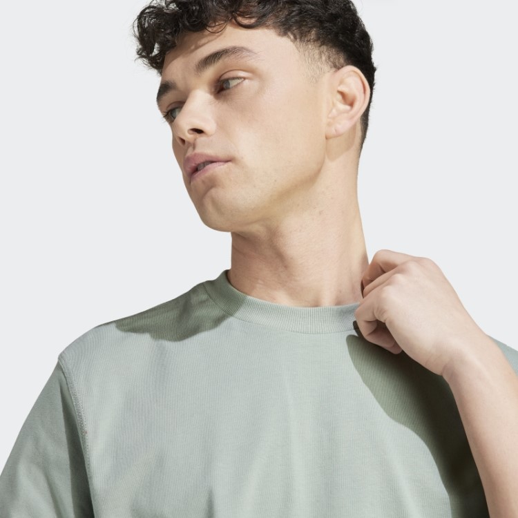 Camiseta Lounge Verde Prata Adidas