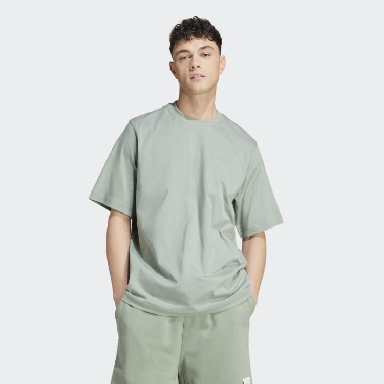 Camiseta Verde Prata Adidas