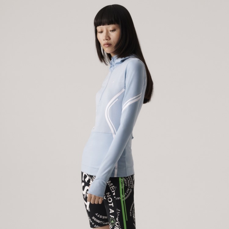 Blusa De Manga Longa Adidas By Stella Mccartney Truepace Cinza Cinza