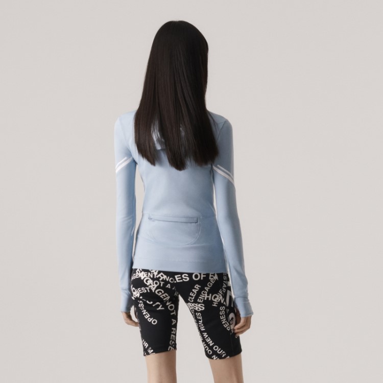 Blusa De Manga Longa Adidas By Stella Mccartney Truepace Cinza Cinza