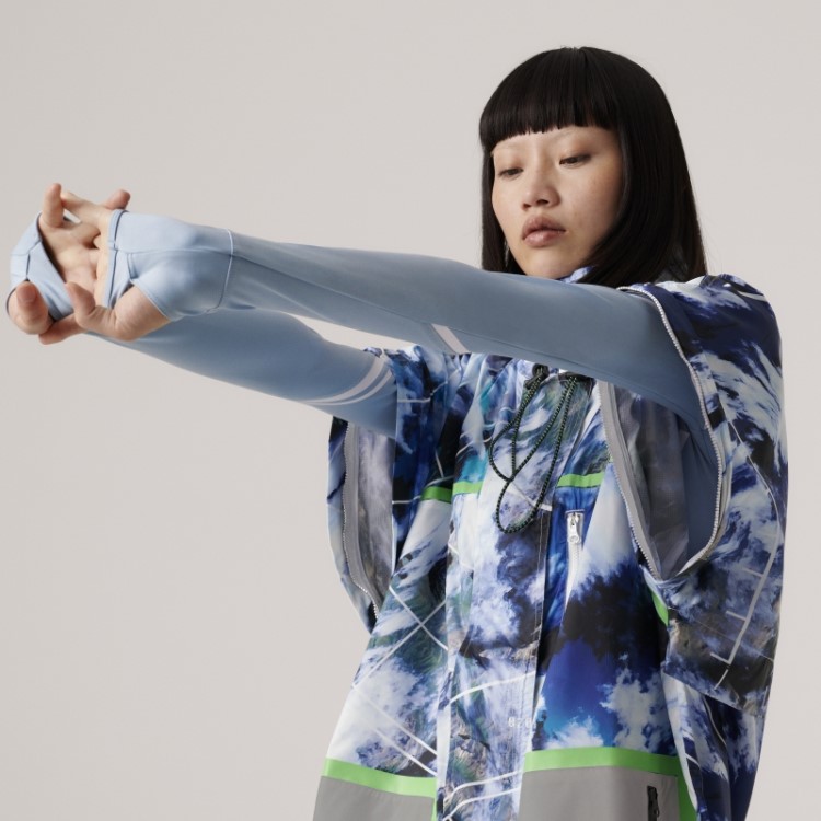 Blusa De Manga Longa Adidas By Stella Mccartney Truepace Cinza Cinza