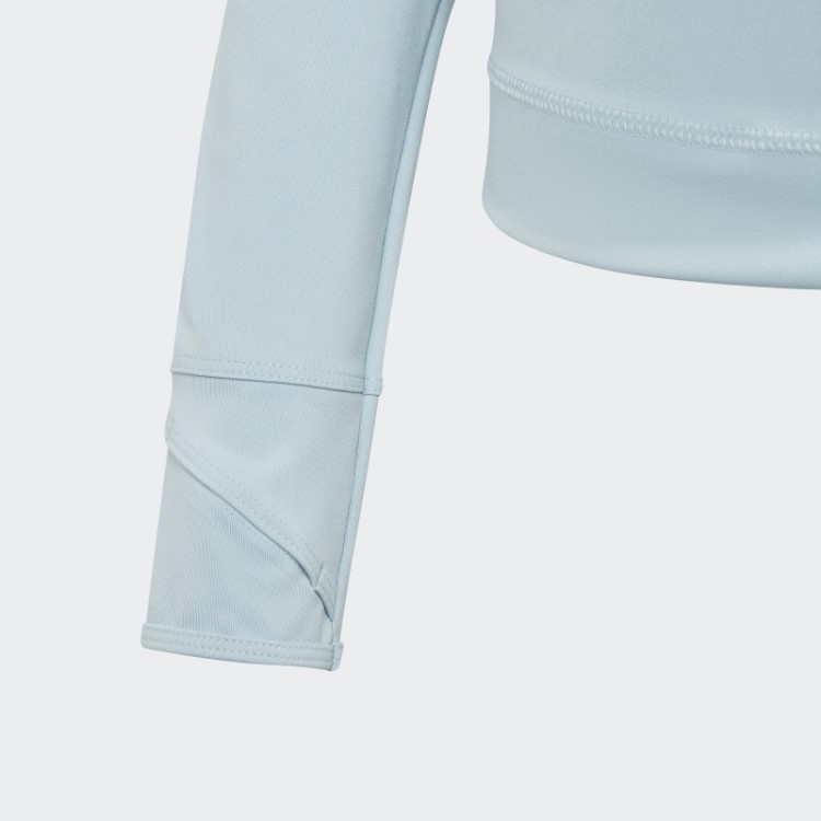 Blusa De Manga Longa Adidas By Stella Mccartney Truepace Cinza Cinza