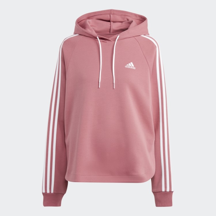 Moletom Com Capuz Maternidade Adidas Rosa