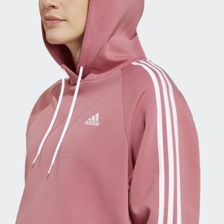 Moletom Com Capuz Maternidade Adidas Rosa