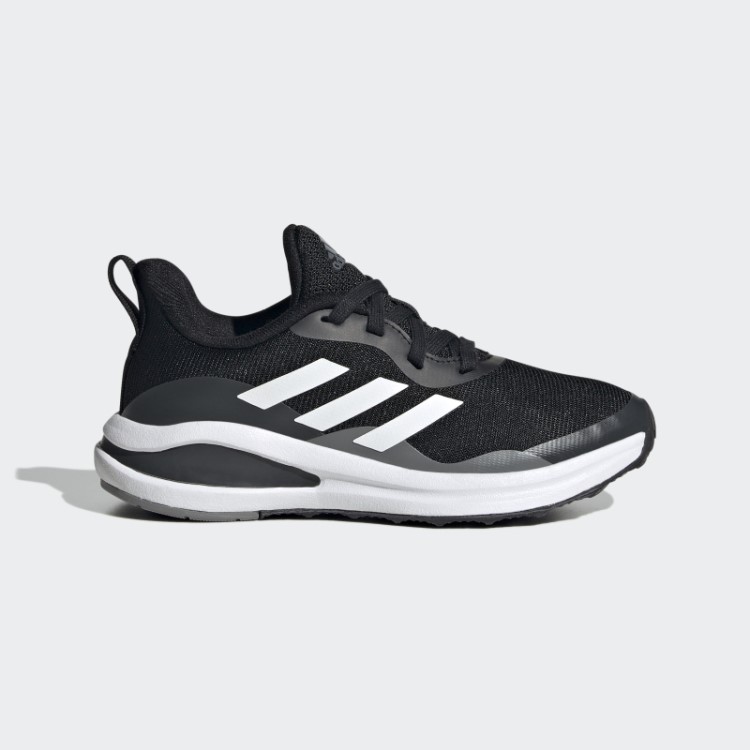 Tênis De Corrida Esportivo Fortarun Adidas Preto