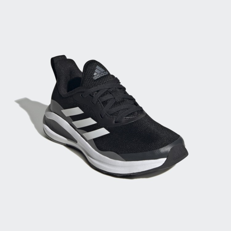 Tênis De Corrida Esportivo Fortarun Adidas Preto