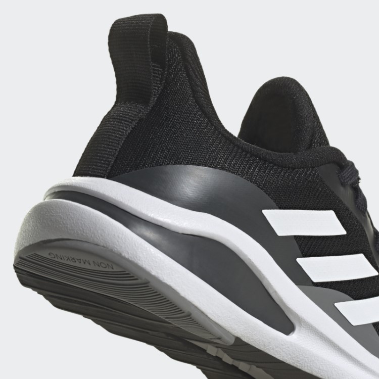 Tênis De Corrida Esportivo Fortarun Adidas Preto