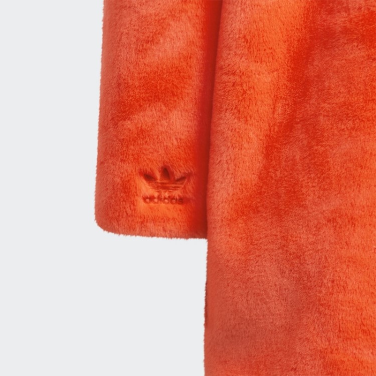 Casaco De Pele Fake Laranja Adidas