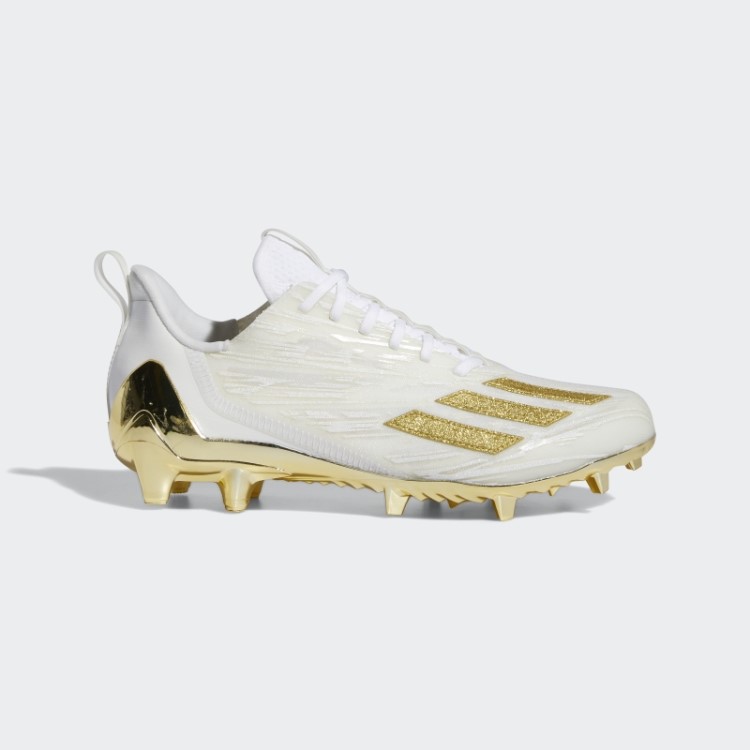 Quente Adidas Adizero Chuteiras Ouro Metálico