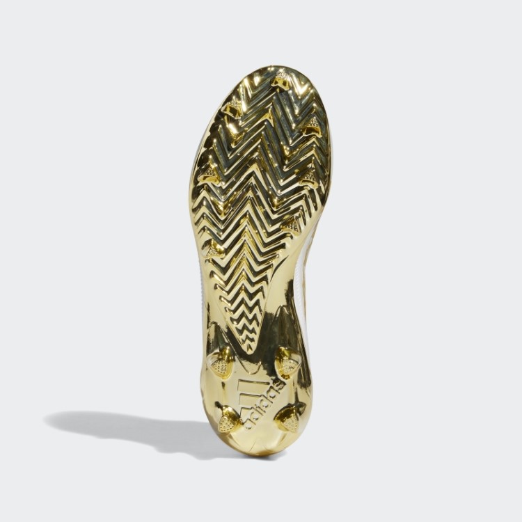 Quente Adidas Adizero Chuteiras Ouro Metálico