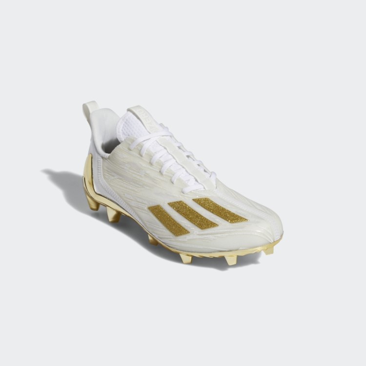 Quente Adidas Adizero Chuteiras Ouro Metálico