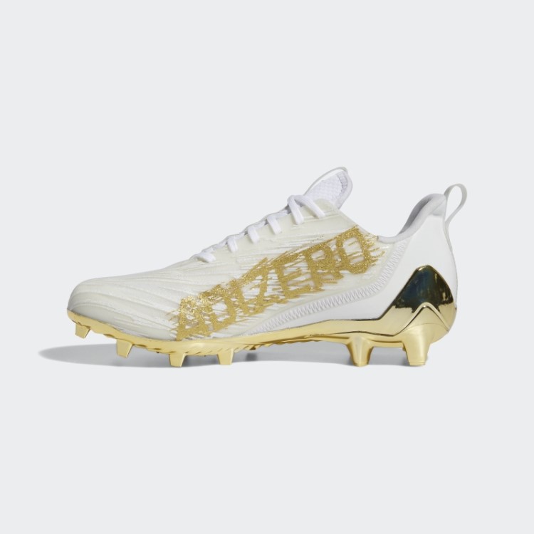Quente Adidas Adizero Chuteiras Ouro Metálico
