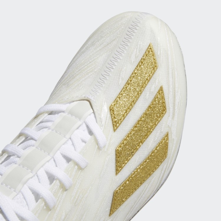 Quente Adidas Adizero Chuteiras Ouro Metálico