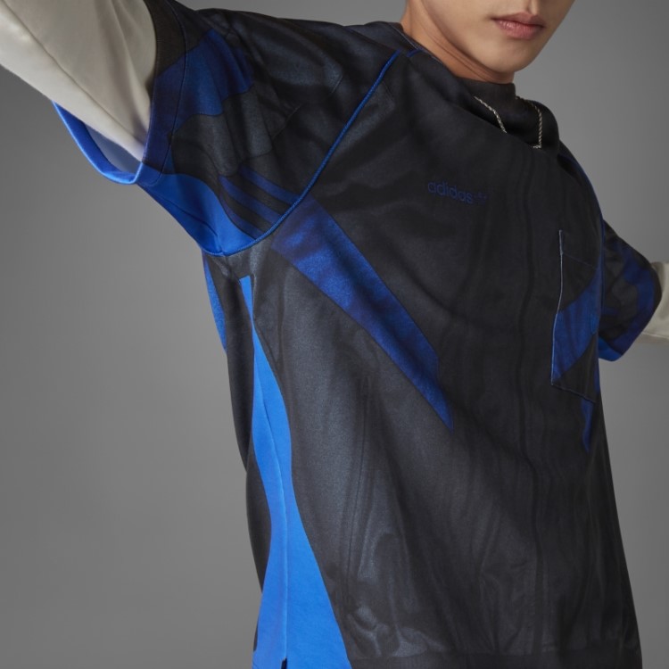 Camisa De Futebol Adidas Azul Versão Azul