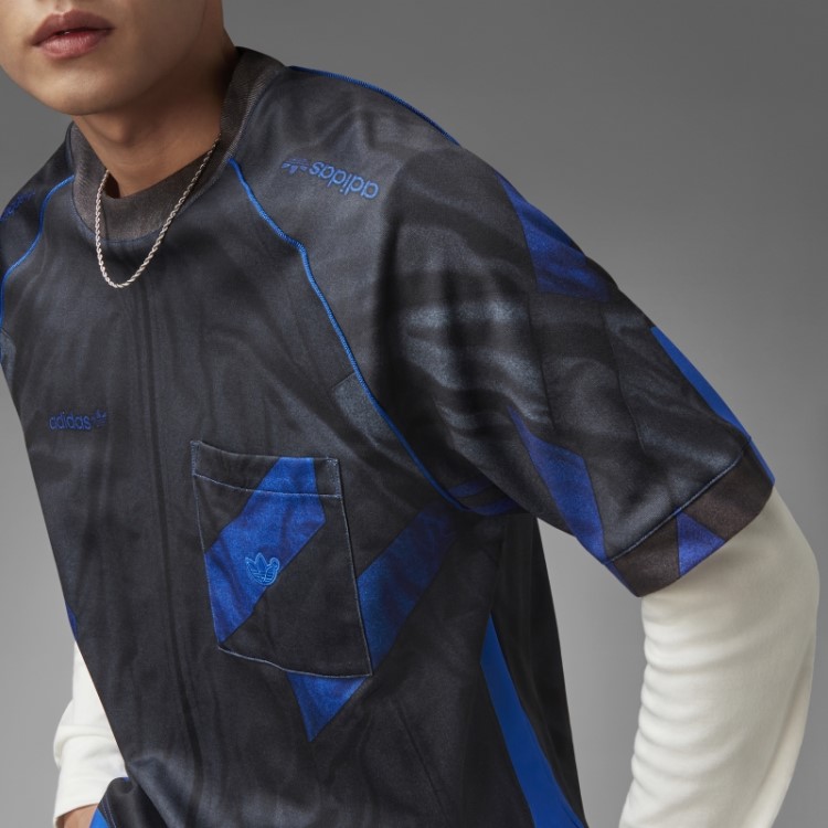 Camisa De Futebol Adidas Azul Versão Azul