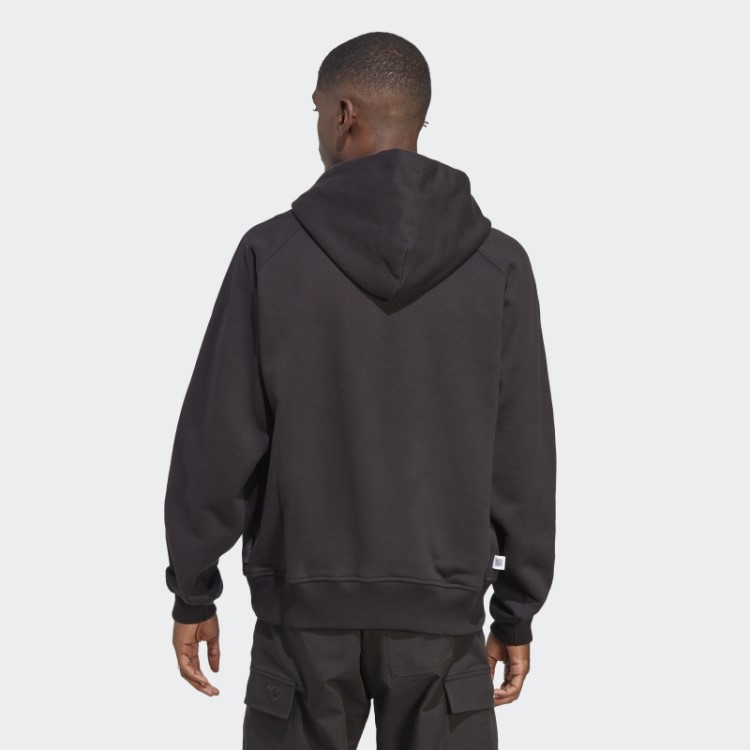 Moletom Preto Adidas Essencial