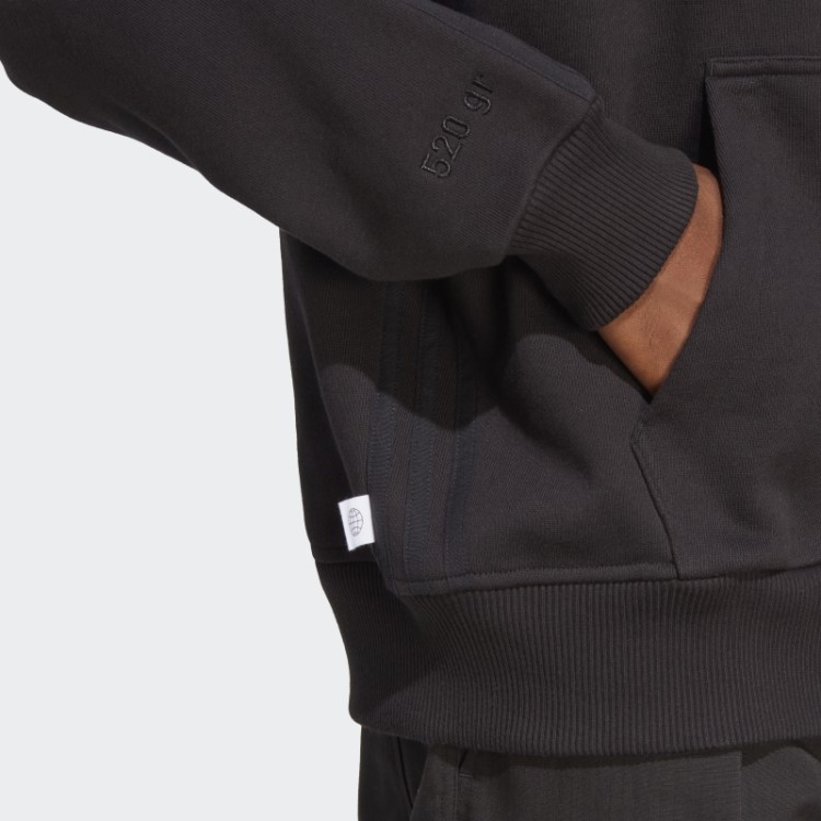 Moletom Preto Adidas Essencial