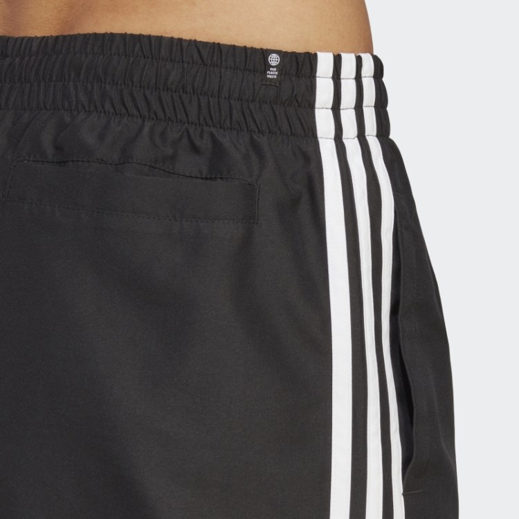Calção De Banho Adidas Originals Adicolor Com As Três Listras Preto