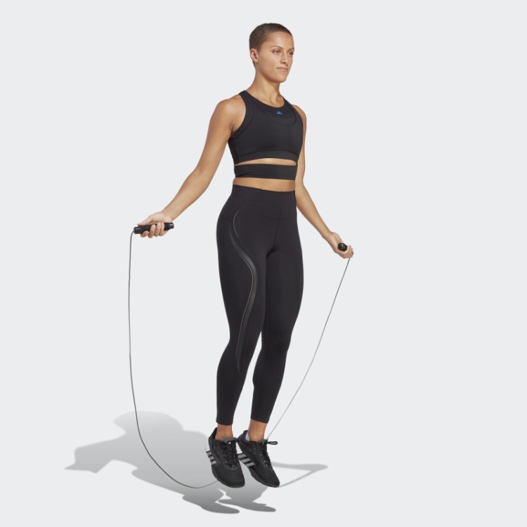 Adidas Regata Personalizada Hiit Heat.rdy Crop Training Preta