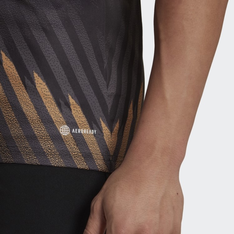 Camisa Pré-jogo Alemanha Preta Adidas