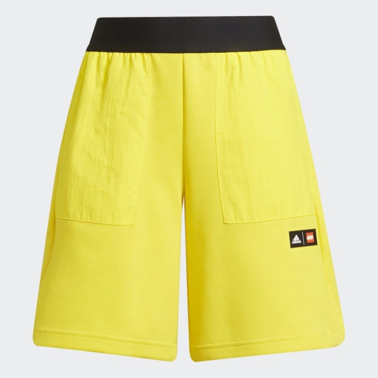 Bermuda Amarela Fashion Adidas X Classic Lego