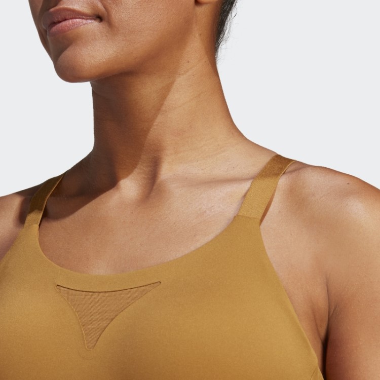 Sutiã Personalizado De Alto Suporte Para Treinamento De Impacto Adidas Bronze