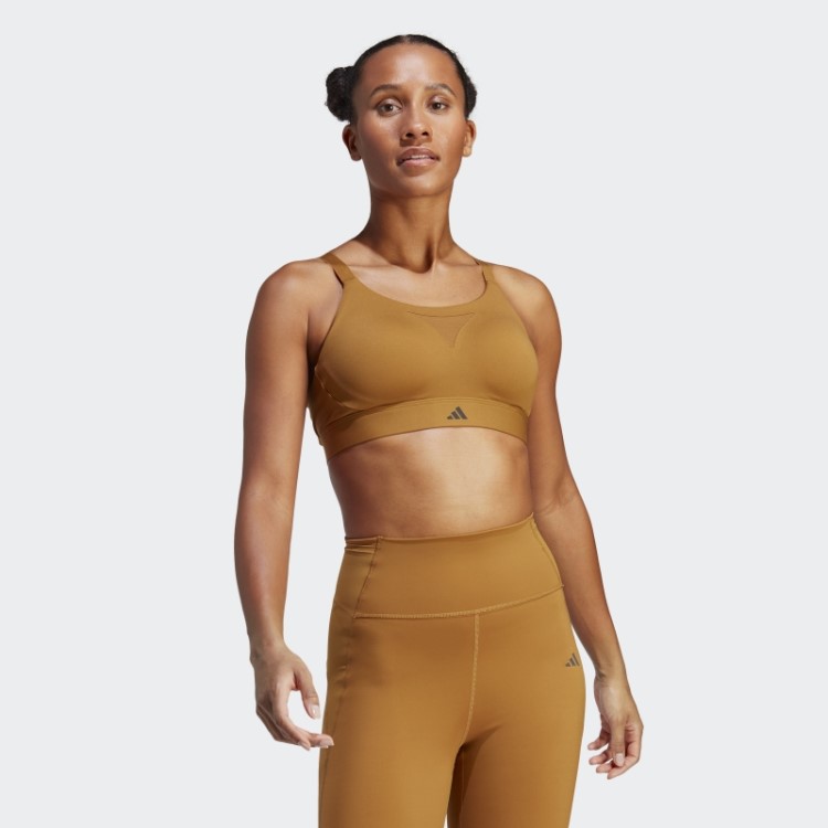 Sutiã De Alto Suporte Para Treinamento De Impacto Sob Medida Bronze Adidas