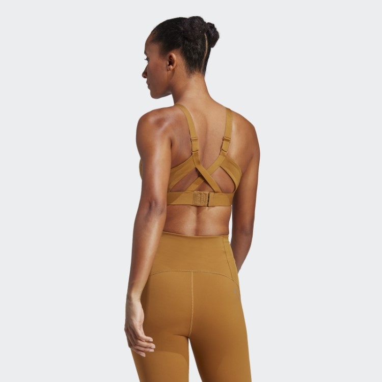 Sutiã De Alto Suporte Para Treinamento De Impacto Sob Medida Bronze Adidas